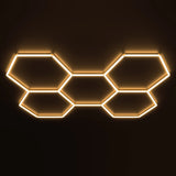 Luces hexagonales - Sistema LED de 5 rejillas
