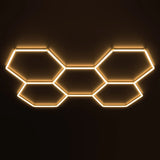 Luces hexagonales - Sistema LED de 5 rejillas