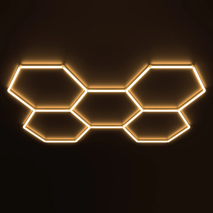 Luces hexagonales - Sistema LED de 5 rejillas