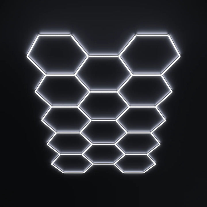 Luces hexagonales - Sistema LED de 14 rejillas
