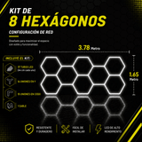 Kit de 8 Hexágonos 3.78 metros de largo x 1.65 Metro de ancho