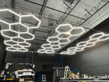 Kit de 11 Hexágonos en tubos led de 44Cm Tamaño armado (5.33 metros de largo x 1.68 Metro de ancho)