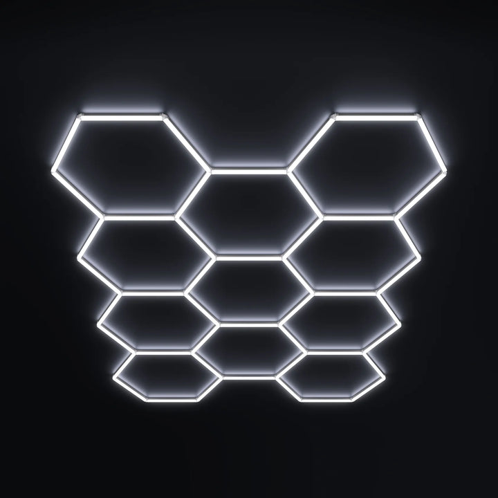 Luces hexagonales - Sistema LED de 11 cuadrículas