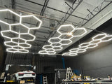 Kit de 11 Hexágonos en tubos led de 44Cm Tamaño armado (5.33 metros de largo x 1.68 Metro de ancho)