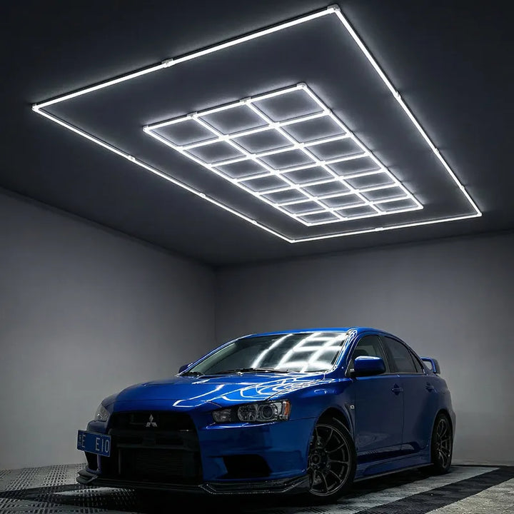 Kit de 21 Cuadrados con borde 4.84 Metros de largo x 2.43 Metros de ancho