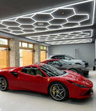 Kit de 15 hexágonos con borde 4.84 Metros de largo x 2.43 Metros de ancho