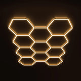 Luces hexagonales - Sistema LED de 14 rejillas
