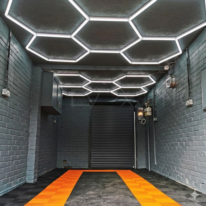 Luces hexagonales - Sistema LED de 5 rejillas