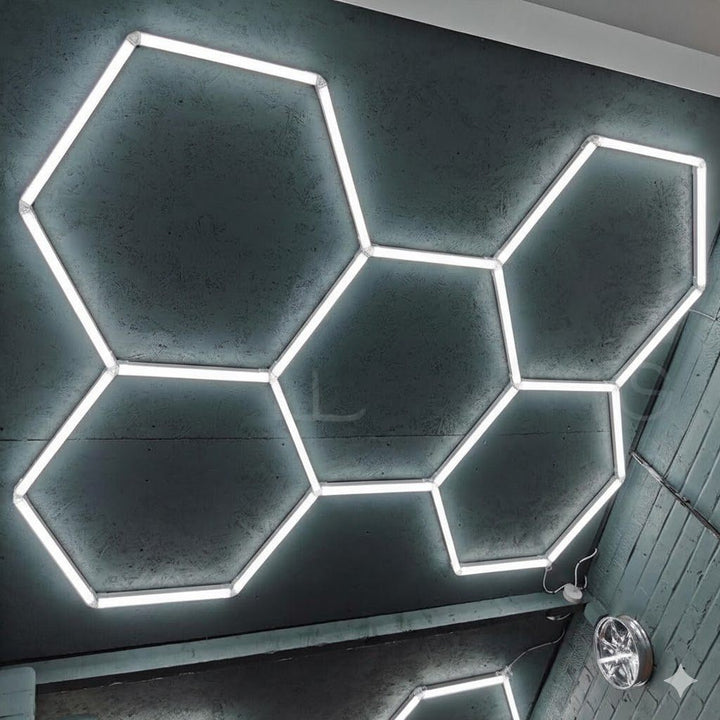 Luces hexagonales - Sistema LED de 5 rejillas