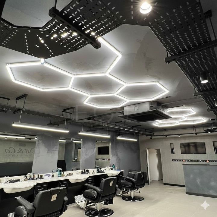 Luces hexagonales - Sistema LED de 5 rejillas