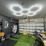 Luces hexagonales - Sistema LED de 5 rejillas
