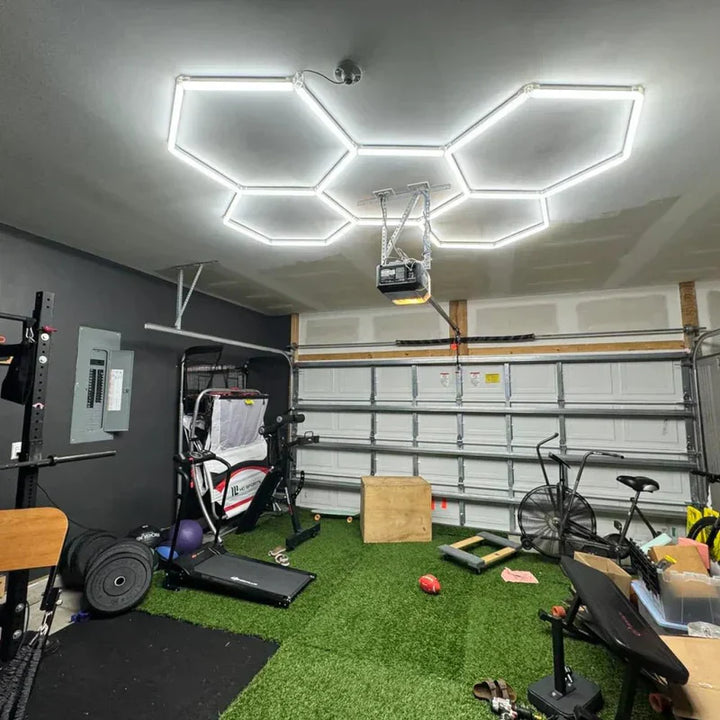 Luces hexagonales - Sistema LED de 5 rejillas