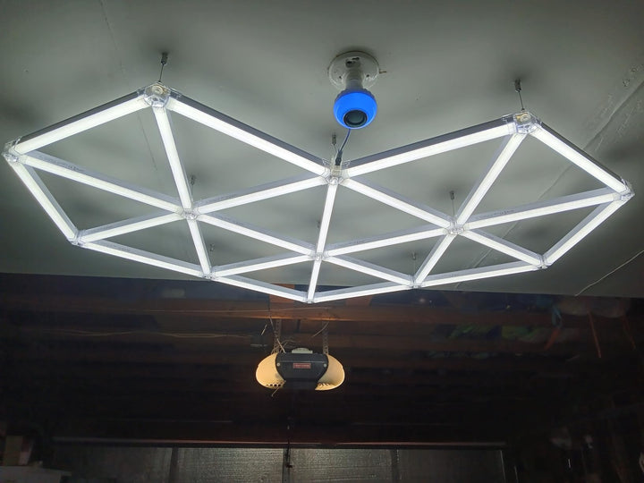 Panel de Iluminación GeoHex Corazón