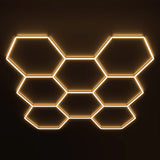 Luces hexagonales - Sistema LED de 8 cuadrículas