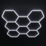 Luces hexagonales - Sistema LED de 8 cuadrículas