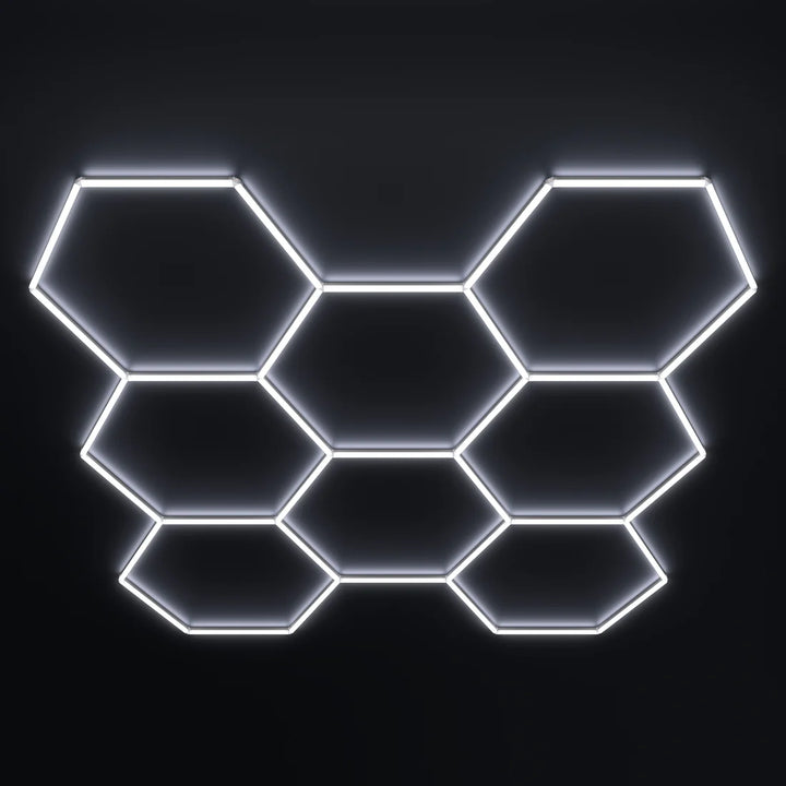 Luces hexagonales - Sistema LED de 8 cuadrículas