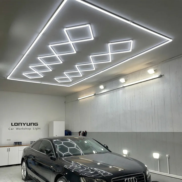 Kit de 12 Diamantes con borde 4.84 Metros de largo x 2.43 Metros de ancho