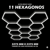 Luces hexagonales - Sistema LED de 11 cuadrículas