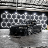 Luces hexagonales: sistema LED grande de 17 rejillas