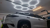 Luces hexagonales - Sistema LED de 7 círculos de cuadrícula