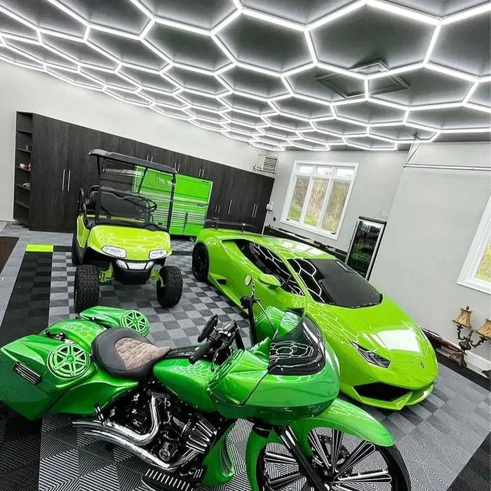 Luces hexagonales - Sistema LED de 23 cuadrículas