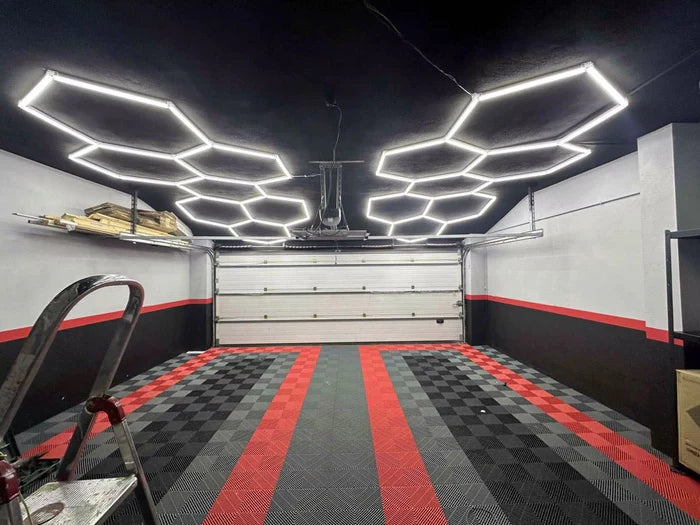Luces hexagonales - Sistema LED de 7 cuadrículas