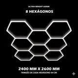Luces hexagonales - Sistema LED de 8 cuadrículas